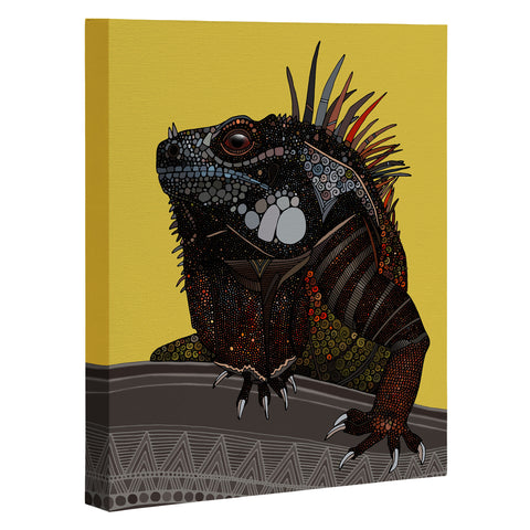 Sharon Turner iguana Art Canvas
