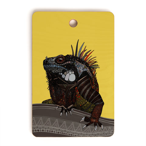 Sharon Turner iguana Cutting Board Rectangle