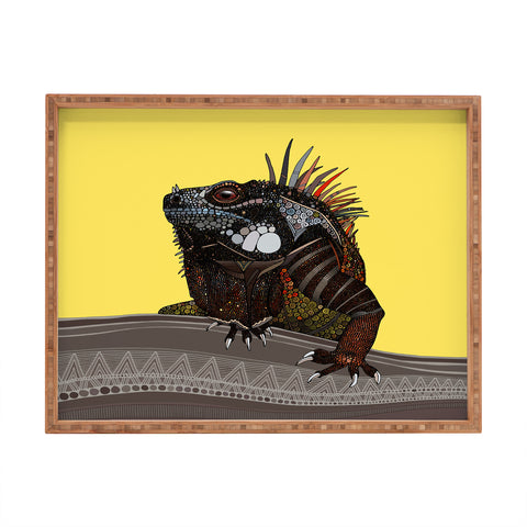 Sharon Turner iguana Rectangular Tray
