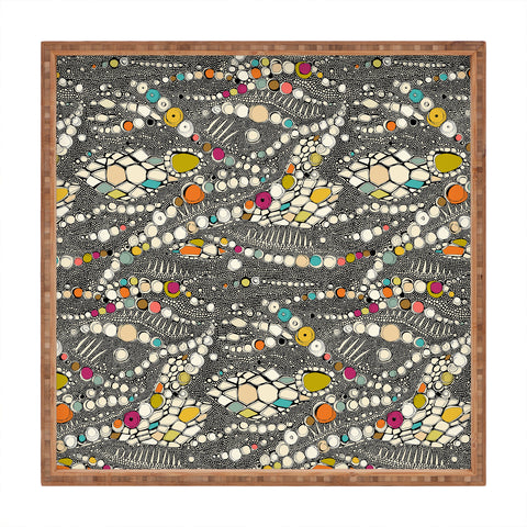 Sharon Turner iguana skin Square Tray