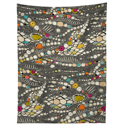 Sharon Turner iguana skin Tapestry