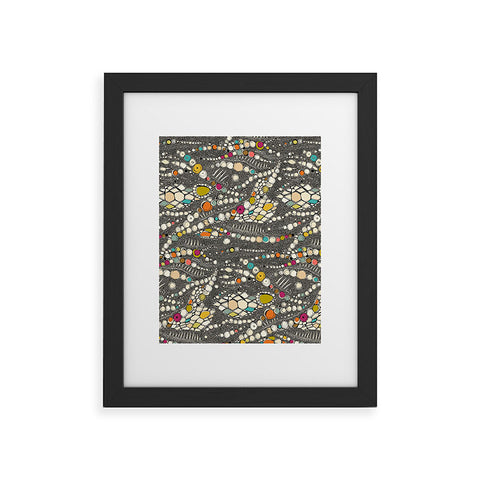 Sharon Turner iguana skin Framed Art Print