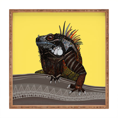Sharon Turner iguana Square Tray