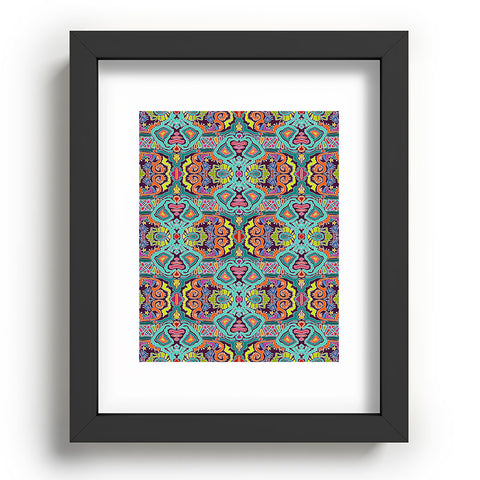 Sharon Turner Ikat Doodle Recessed Framing Rectangle