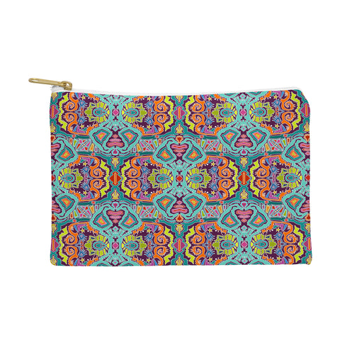 Sharon Turner Ikat Doodle Pouch