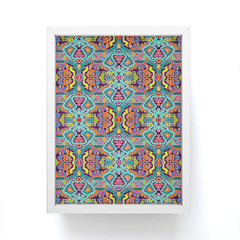 Sharon Turner Ikat Doodle Framed Mini Art Print