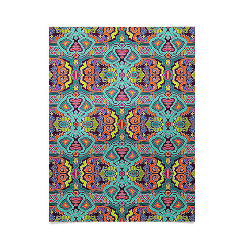 Sharon Turner Ikat Doodle Poster