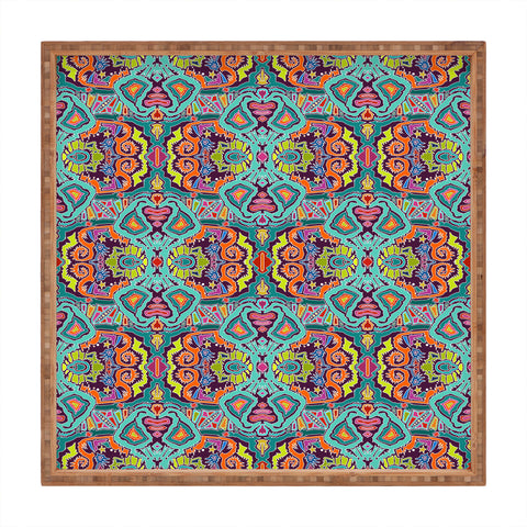 Sharon Turner Ikat Doodle Square Tray