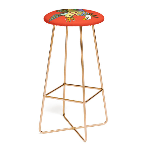 Sharon Turner jewel eagle Bar Stool
