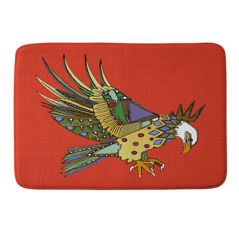 Sharon Turner jewel eagle Memory Foam Bath Mat