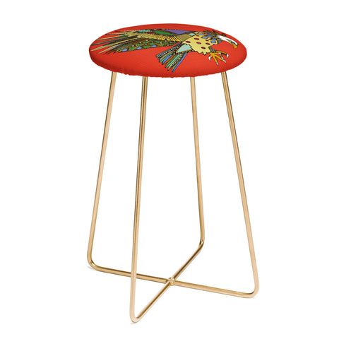 Sharon Turner jewel eagle Counter Stool