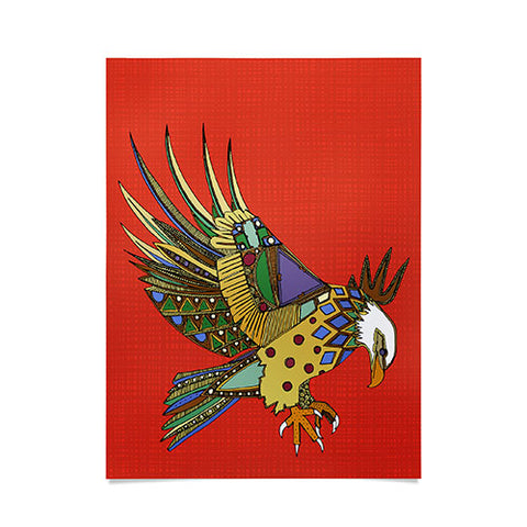 Sharon Turner jewel eagle Poster