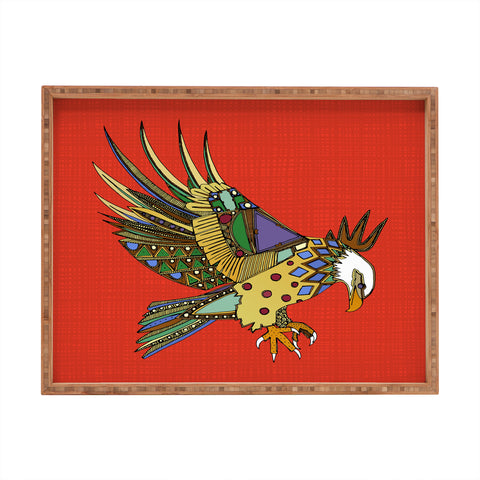 Sharon Turner jewel eagle Rectangular Tray