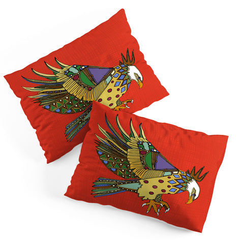Sharon Turner jewel eagle Pillow Shams
