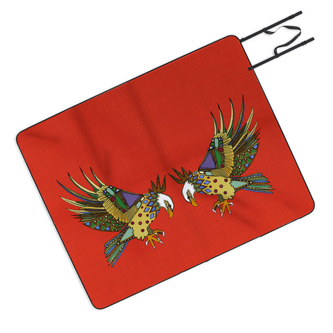 Sharon Turner jewel eagle Picnic Blanket