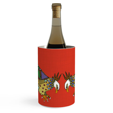 Sharon Turner jewel eagle Wine Chiller