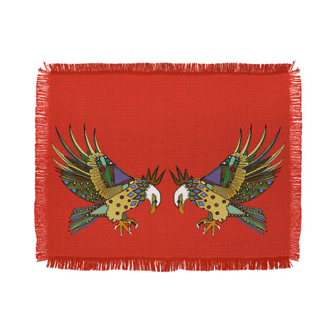 Sharon Turner jewel eagle Throw Blanket