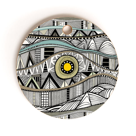 Sharon Turner JORD SUNRISE Cutting Board Round