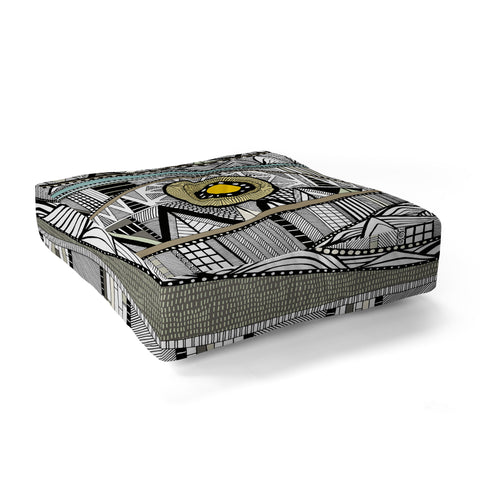 Sharon Turner JORD SUNRISE Floor Pillow Square