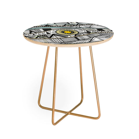 Sharon Turner JORD SUNRISE Round Side Table