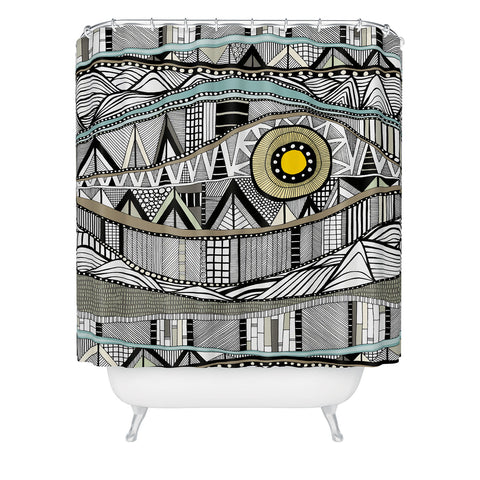 Sharon Turner JORD SUNRISE Shower Curtain