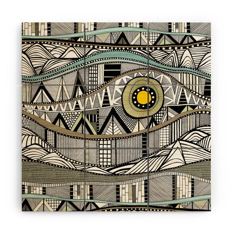 Sharon Turner JORD SUNRISE Wood Wall Mural