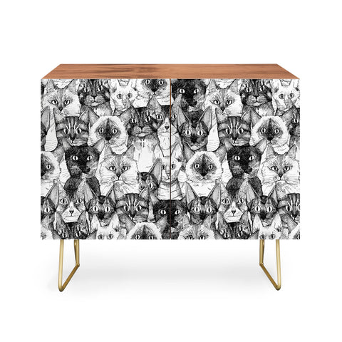Sharon Turner just cats Credenza