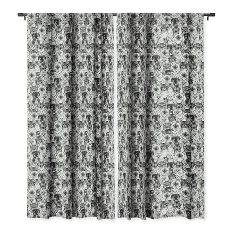 Sharon Turner just cats Blackout Window Curtain