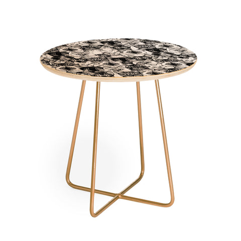 Sharon Turner just cats Round Side Table