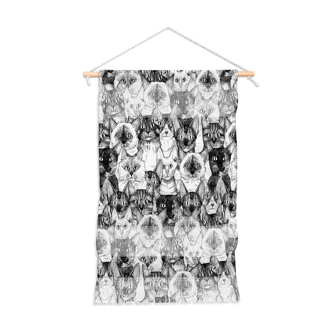 Sharon Turner just cats Wall Hanging Portrait