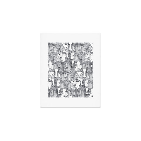 Sharon Turner just cattle Art Print