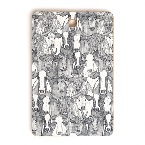 Sharon Turner just cattle Cutting Board Rectangle