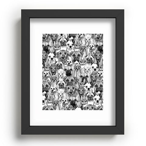 Sharon Turner just dogs Recessed Framing Rectangle