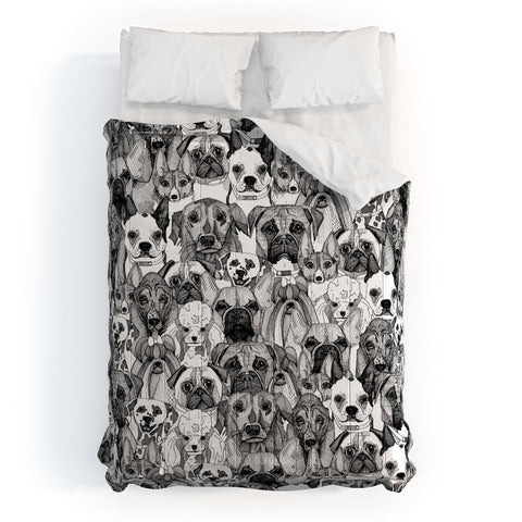 Sharon Turner just dogs Comforter