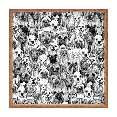 Sharon Turner just dogs Square Tray