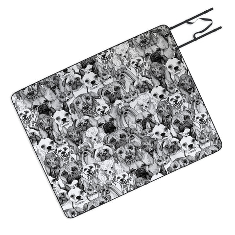 Sharon Turner just dogs Picnic Blanket