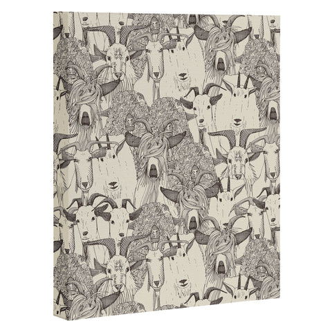 Sharon Turner just goats Art Canvas