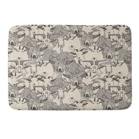 Sharon Turner just goats Memory Foam Bath Mat