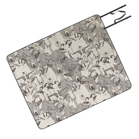 Sharon Turner just goats Picnic Blanket