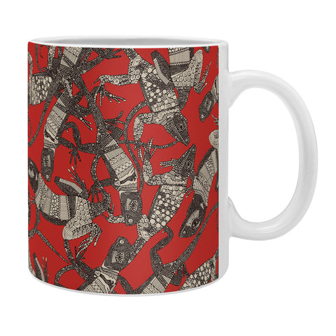 Sharon Turner just lizards red Coffee Mug