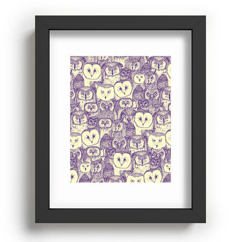 Sharon Turner just owls Recessed Framing Rectangle