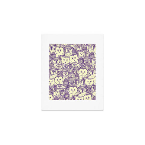 Sharon Turner just owls Art Print