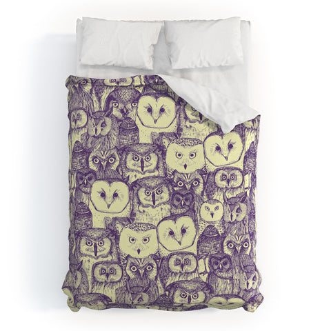 Sharon Turner just owls Duvet Cover