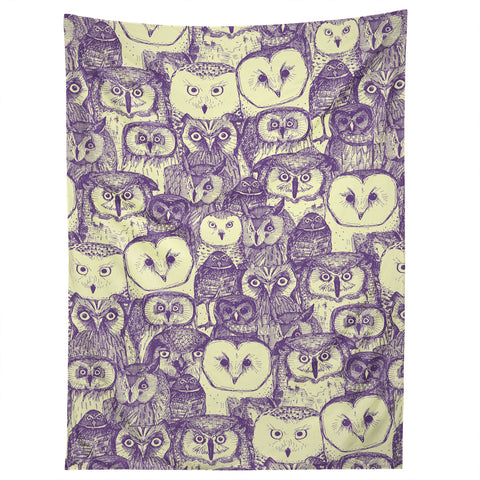 Sharon Turner just owls Tapestry