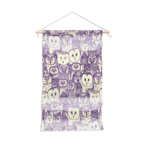 Sharon Turner just owls Wall Hanging Portrait