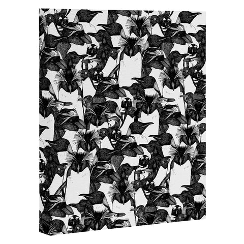 Sharon Turner just penguins Art Canvas
