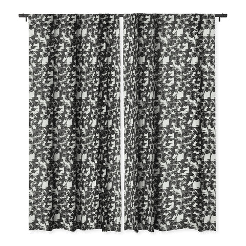 Sharon Turner just penguins Blackout Window Curtain
