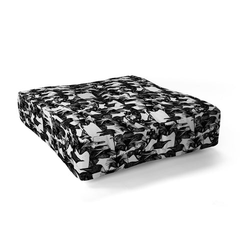 Sharon Turner just penguins Floor Pillow Square