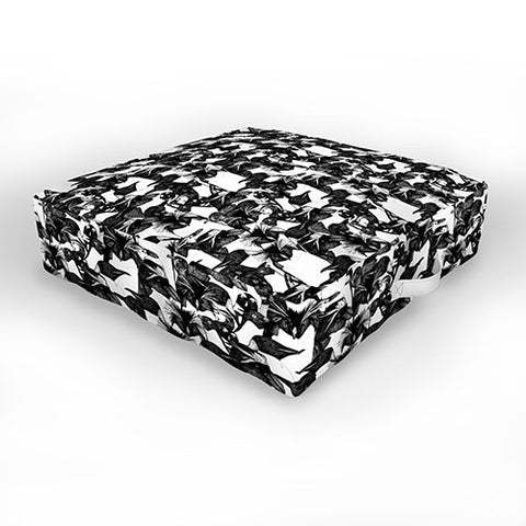 Sharon Turner just penguins Outdoor Floor Cushion