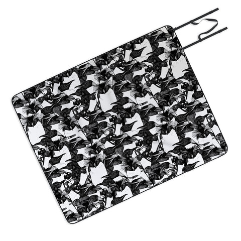 Sharon Turner just penguins Picnic Blanket